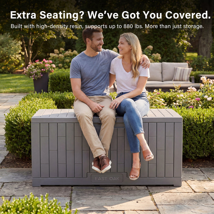 100 Gallon Waterproof Deck Box