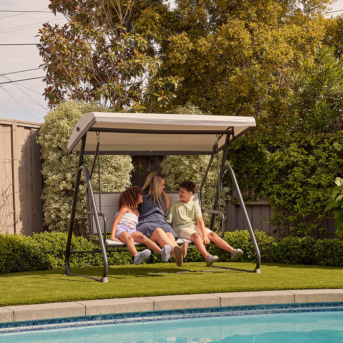 3-Person Outdoor Swing Chair