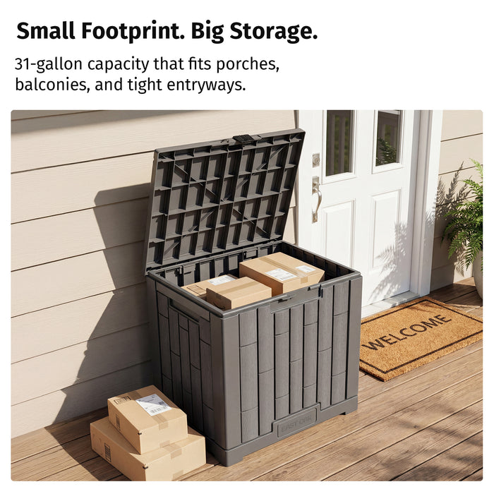 31 Gallon Waterproof Deck Box