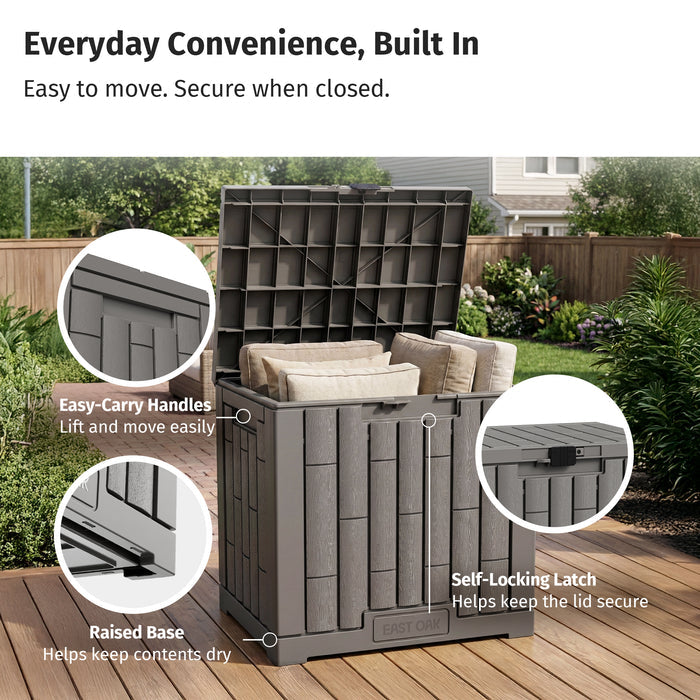 31 Gallon Waterproof Deck Box