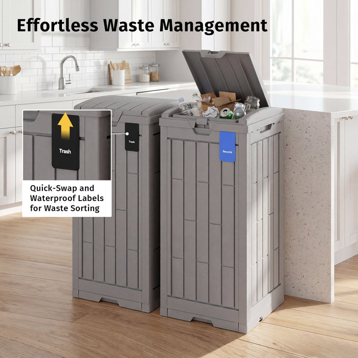 38 Gallon Outdoor Trash Can