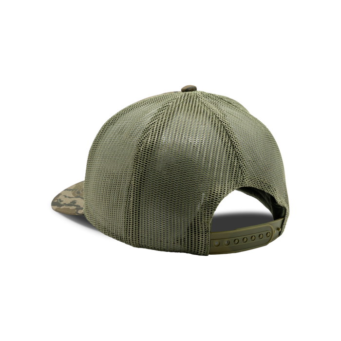 5-Panel Logo Patch Cap in Mossy Oak Original Bottomland, back view #mossy_oak_original_bottomland