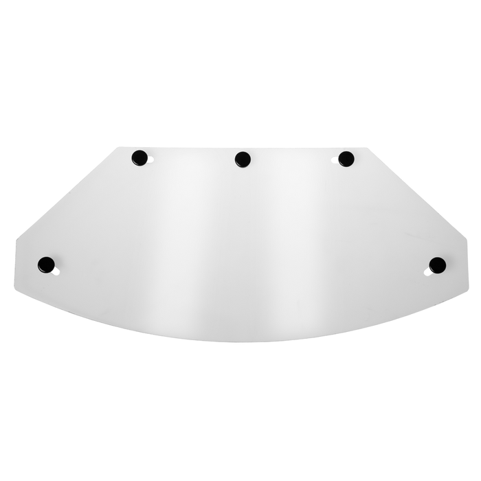 5 Snap Tear Off Shield- Clear