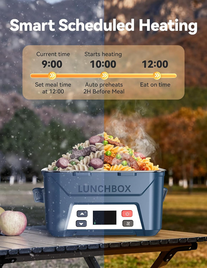 5.5 Cups Battery Powered Heated Lunch Box
