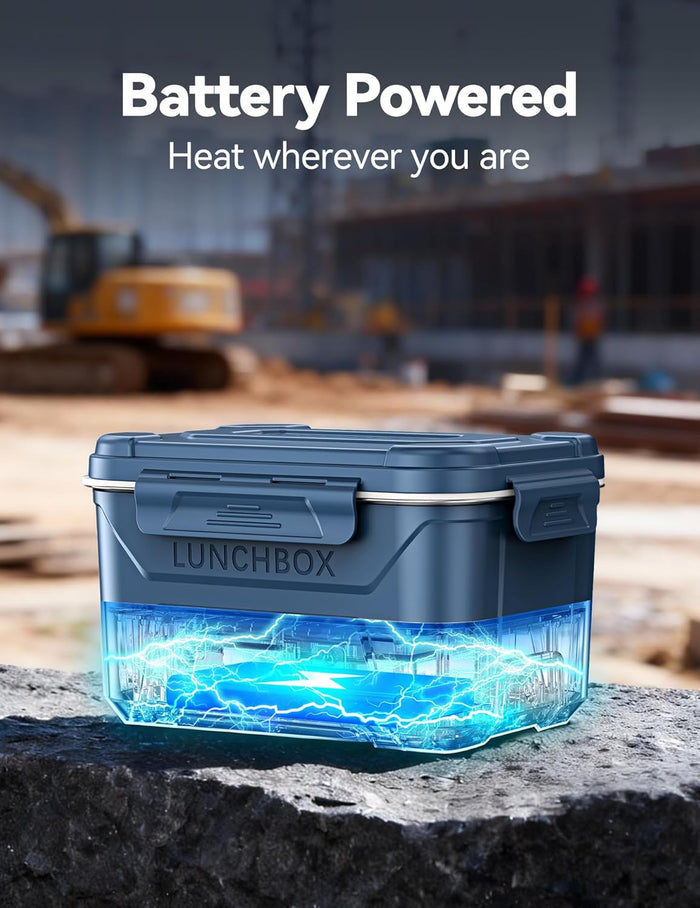 5.5 Cups Battery Powered Heated Lunch Box