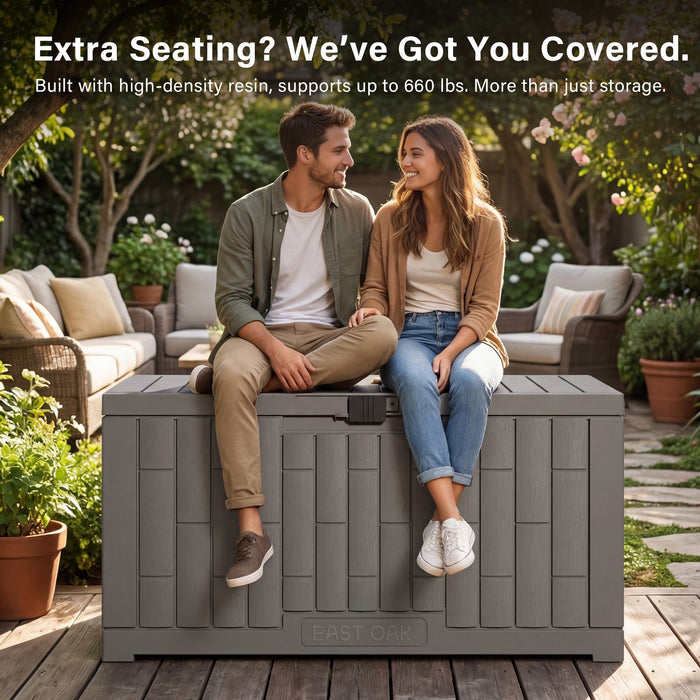 60 Gallon Waterproof Deck Box