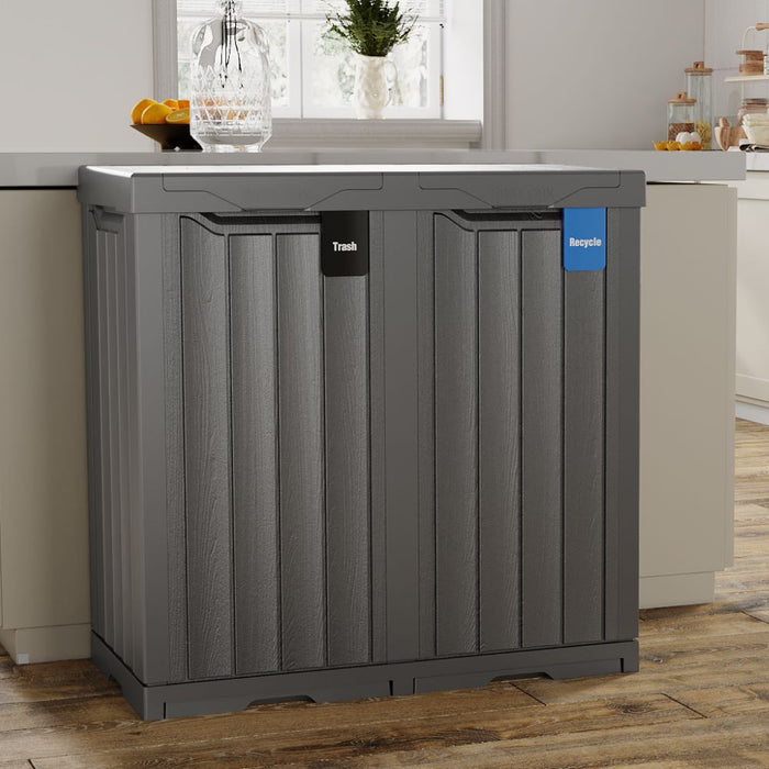 62 Gallon Outdoor Trash Can