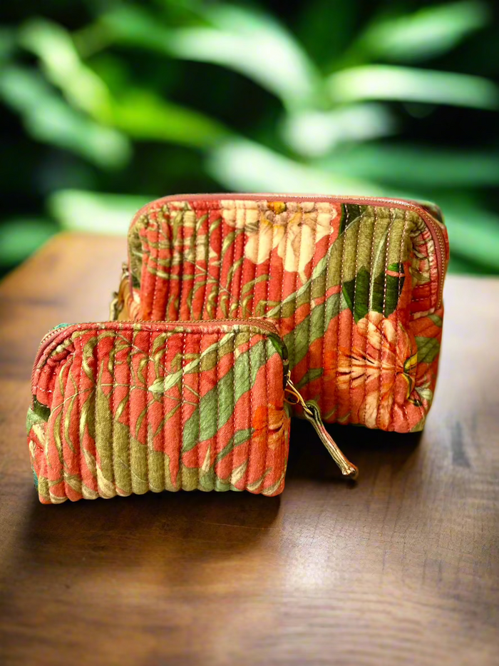 Small Quilted Vanity Bag