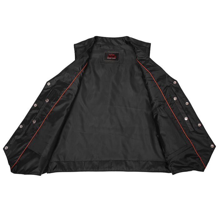 Advance Men's Buffalo Nickel Head Snap Vest
