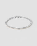 Allegra Tennis Bracelet - Silver