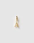 Alphabet Clip-On Gold Charm