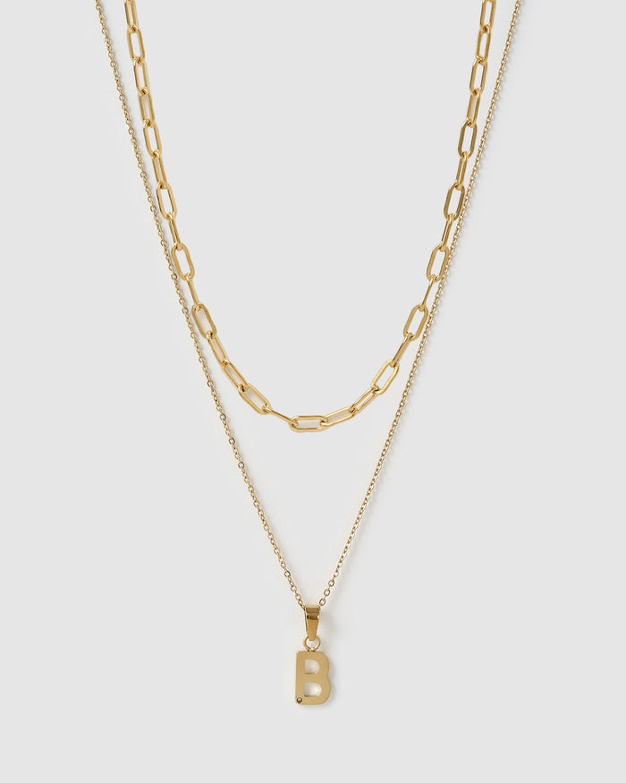 Alphabet Necklace Stack