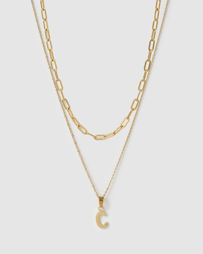 Alphabet Necklace Stack