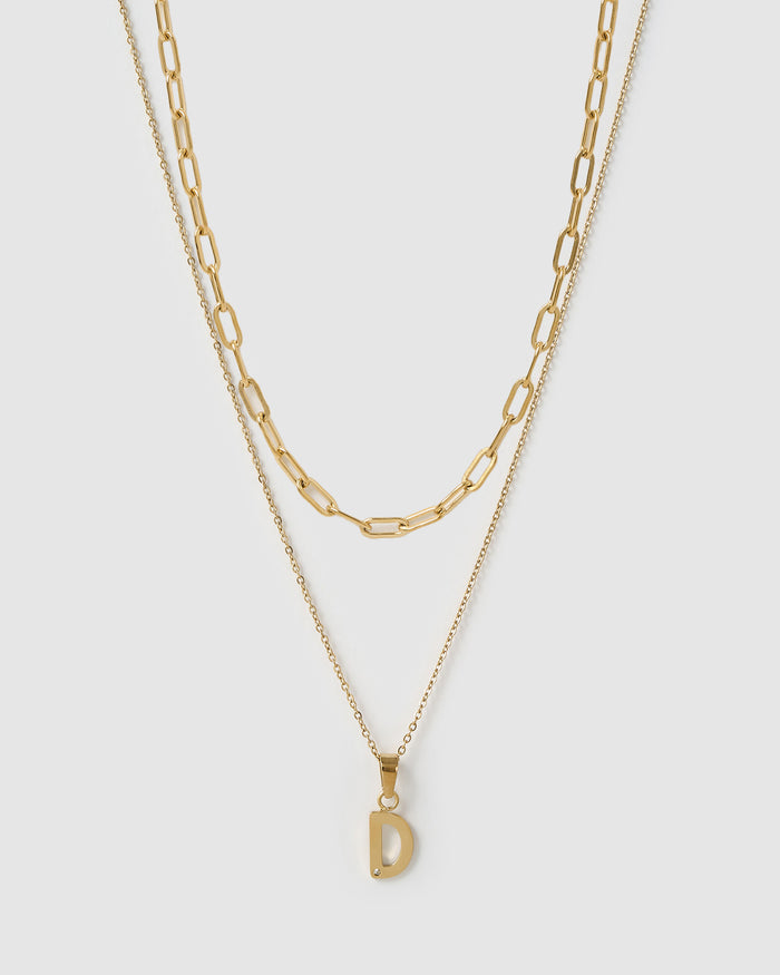 Alphabet Necklace Stack
