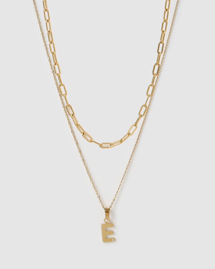 Alphabet Necklace Stack
