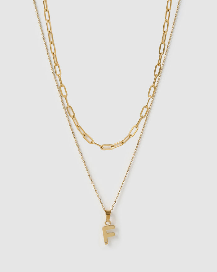 Alphabet Necklace Stack
