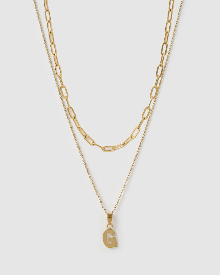 Alphabet Necklace Stack