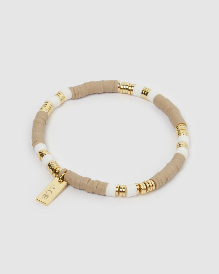 Amari Bracelet - Iced Latte