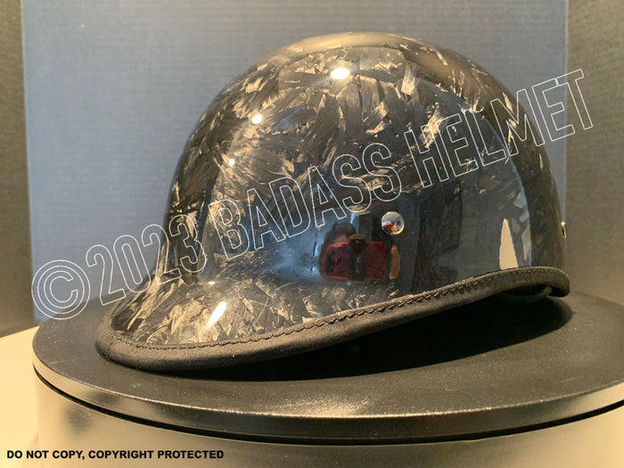 American BADASS Forged CarbonAir Smallest DOT Certified Motorcycle Helmet