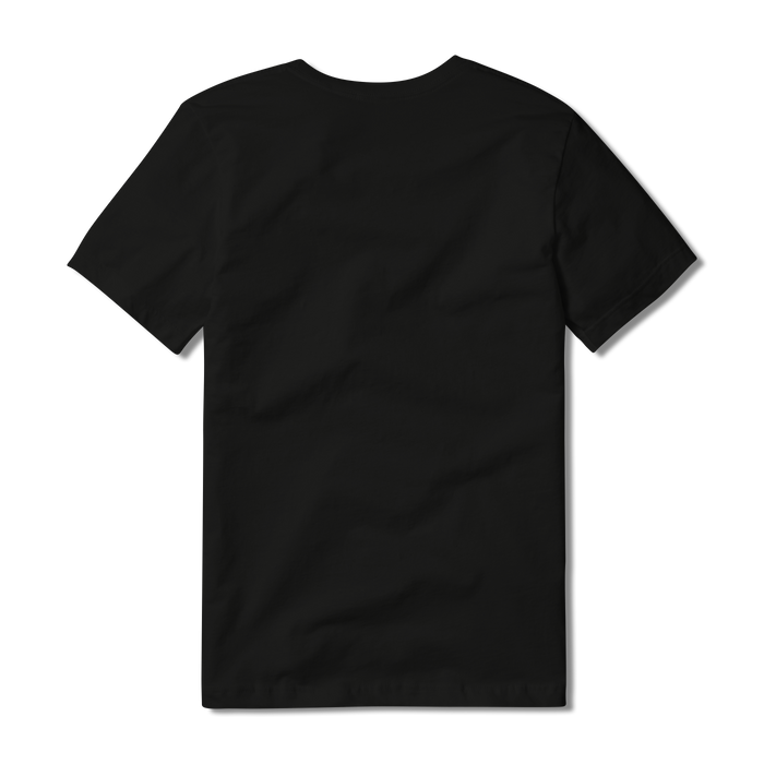 Back of black t-shirt #black