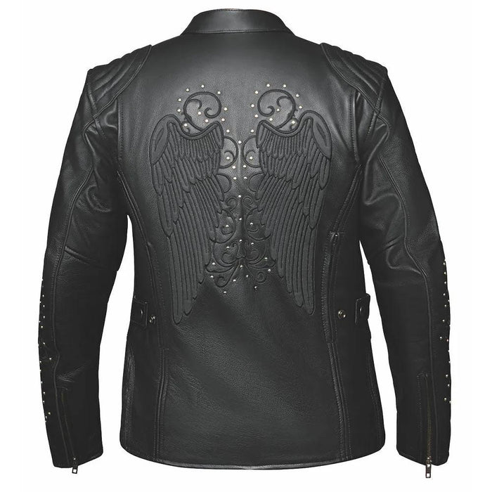 Angel - Women's Leather Motorcycle Jacket