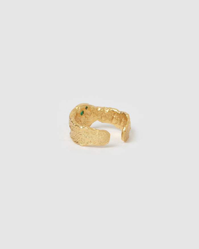 Anya Gold Ring - Emerald