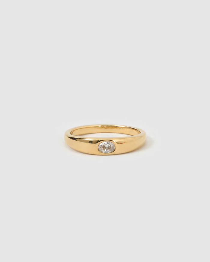 Aria Gold Ring - Stone
