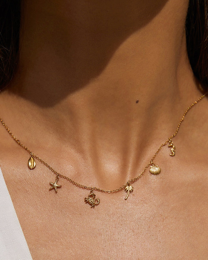 Ariel Gold Necklace