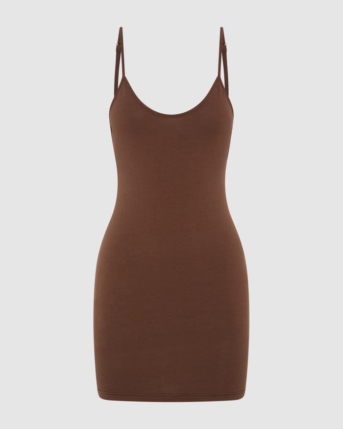 Babylon Dress Slip - Chocolate