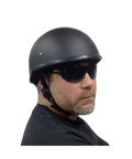 BADASS Bare Bones Smallest DOT Certified Motorcycle Helmet