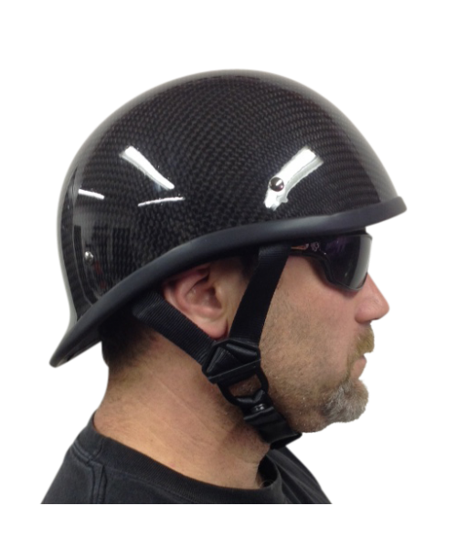 BADASS CarbonAir Rocker  Smallest DOT Certified Motorcycle Helmet