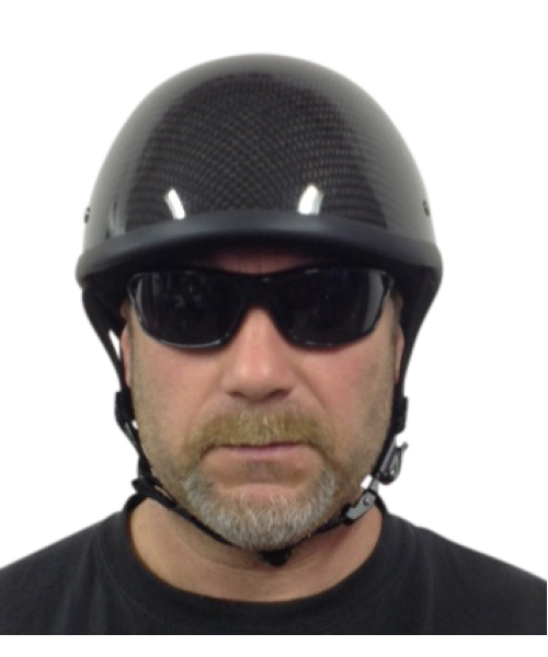 BADASS CarbonAir Rocker  Smallest DOT Certified Motorcycle Helmet