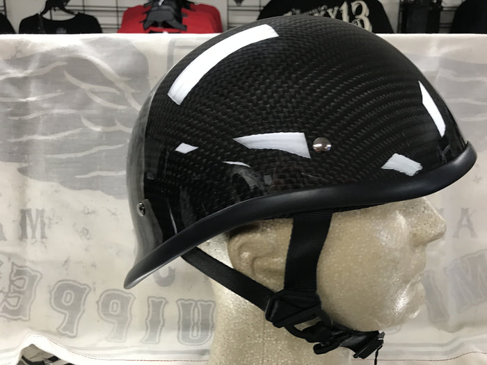 BADASS CarbonAir Rocker  Smallest DOT Certified Motorcycle Helmet
