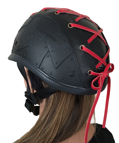 BADASS Fit 2B Tied Helmet Smallest DOT Certified Motorcycle Helmet