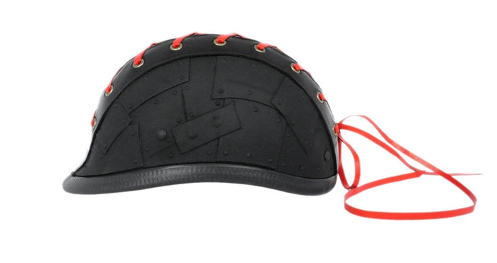 BADASS Fit 2B Tied Helmet Smallest DOT Certified Motorcycle Helmet