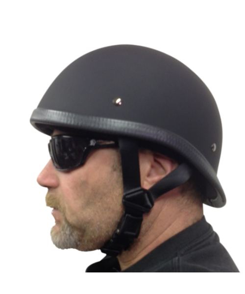 BADASS Rocker Smallest DOT Certified Motorcycle Helmet