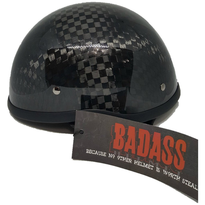 BADASS SuperSonic Carbon Smallest DOT Certified Motorcycle Helmet