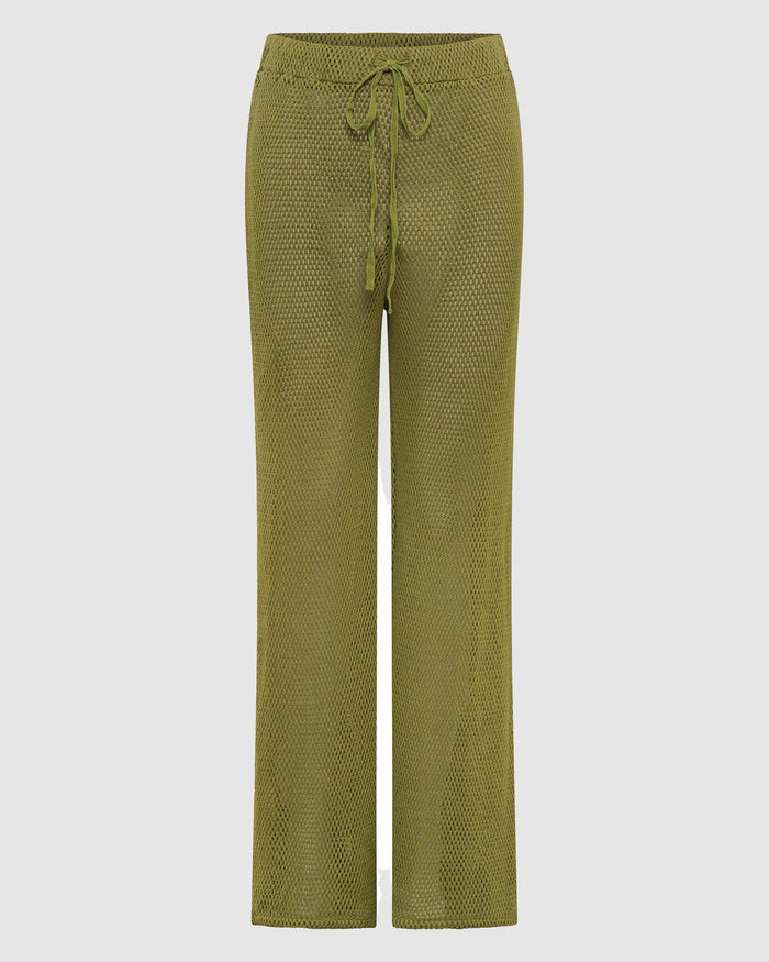 Bari Pants Set - Pistachio