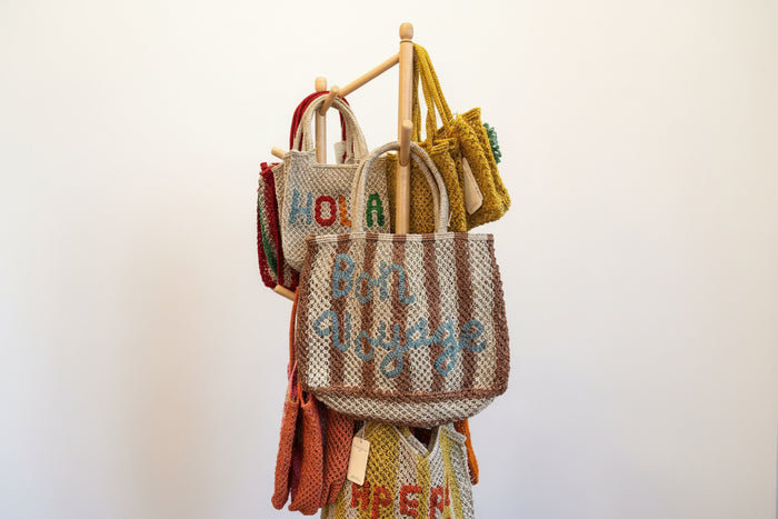 Barry Bon Voyage Stripe Bag