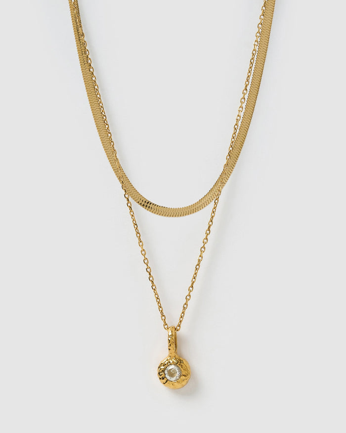 Birthstone Necklace Stack