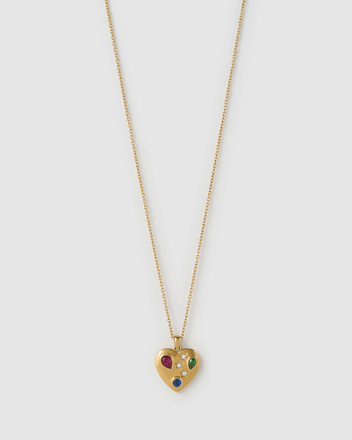 Bisou Heart Necklace