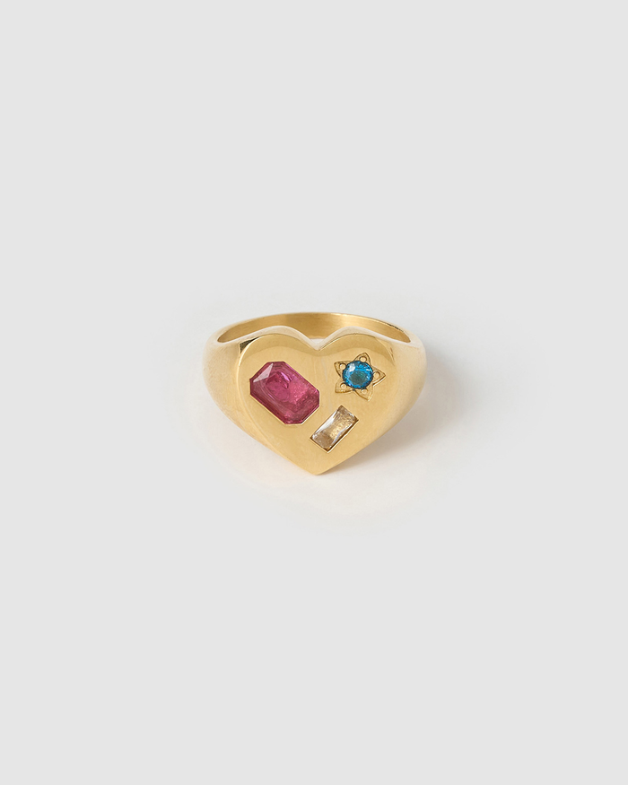 Bisou Heart Ring