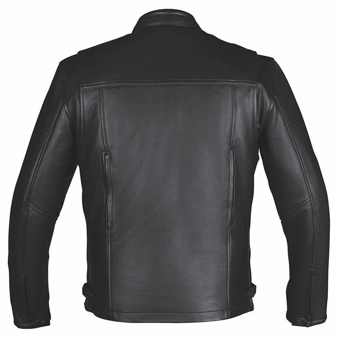 Black Iron - Men's Motorcycle Leather Jacket