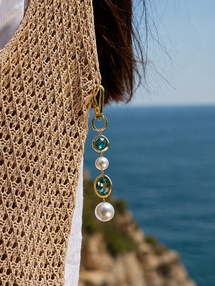 Blue Crush Bag Charm