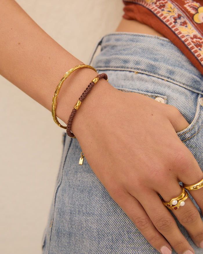 Bobbi Bracelet - Coffee