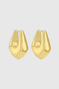 Bold Sculptural Hoop Earrings