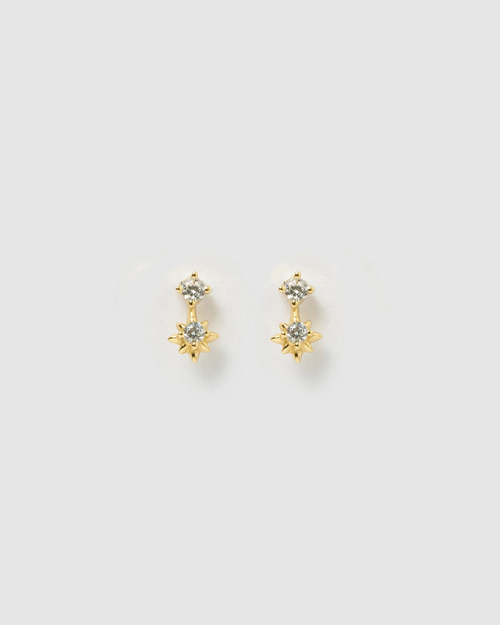 Bonnie Gold Stud Earrings
