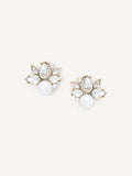 Olive & Piper Bordeaux Stud Earrings