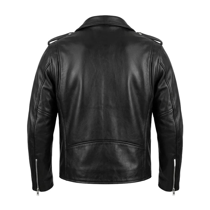 Brando - Men's Motorcycle Leather Jacket