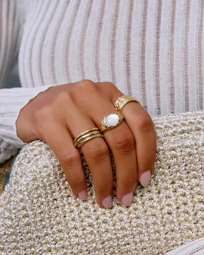 Brigitte Gold Ring